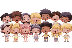 Enchanted Choir Vinyl Car Decal Sticker – Waterproof & UV-Resistant 