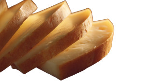 Sliced Radamer Cheese Vinyl Car Decal Sticker – Waterproof & UV-Resistant 