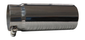SpeedFX High Quality Stainless Steel Exhaust Tip | Bolt-On Design, Straight Cut, Rolled Edge SpeedFX High Quality Stainless Steel Exhaust Tip | Bolt-On Design, Straight Cut, Rolled Edge