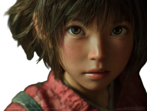 Chihiro Close-Up Vinyl Car Decal Sticker – Waterproof & UV-Resistant 