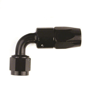 SpeedFX Black Aluminum -12AN 90 Degree Full Swivel Hose End Fitting | Reusable & Leak Proof | Made in U.S.A SpeedFX Black Aluminum -12AN 90 Degree Full Swivel Hose End Fitting | Reusable & Leak Proof | Made in U.S.A