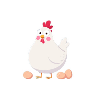 Cartoon Chicken Eggs Vinyl Car Decal Sticker – Waterproof & UV-Resistant Cartoon Chicken Eggs Vinyl Car Decal Sticker – Waterproof & UV-Resistant