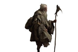 Old Wizard Walking Vinyl Car Decal Sticker – Waterproof & UV-Resistant 