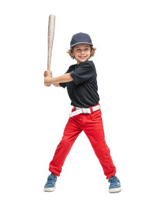 Young Baseball Player V11 Vinyl Car Decal Sticker – Waterproof & UV-Resistant 