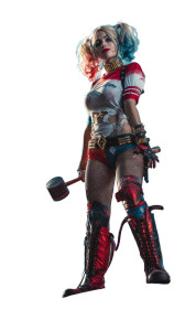 Harley Quinn Grinning Vinyl Car Decal Sticker – Waterproof & UV-Resistant 