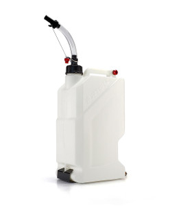 STKR Concepts Liquid Storage Container 00104 EZ; White; 5 Gallon; Floor Mount; Plastic; With Liquid Storage Can/Mounting Plate/Bolts And Hose Bender