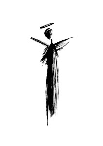 Minimalistic Angel Vinyl Car Decal Sticker – Waterproof & UV-Resistant Minimalistic Angel Vinyl Car Decal Sticker – Waterproof & UV-Resistant