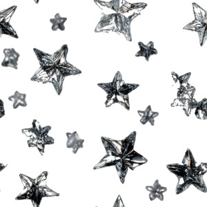 Star Crystals Vinyl Car Decal Sticker – Waterproof & UV-Resistant 