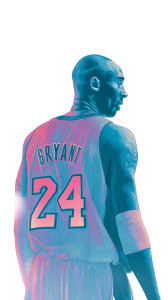 Kobe Bryant Illustration V2 Vinyl Car Decal Sticker – Waterproof & UV-Resistant 