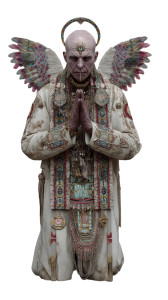 Ancient Priest Portrait V2 Vinyl Car Decal Sticker – Waterproof & UV-Resistant 