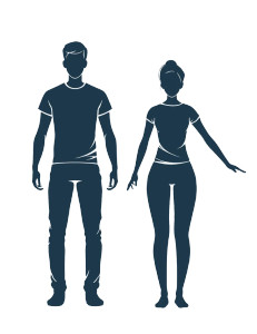 Silhouette Comparison Vinyl Car Decal Sticker – Waterproof & UV-Resistant Silhouette Comparison Vinyl Car Decal Sticker – Waterproof & UV-Resistant