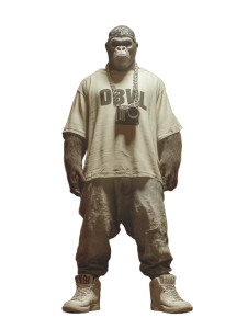 Stylish Gorilla Vinyl Car Decal Sticker – Waterproof & UV-Resistant  Stylish Gorilla Vinyl Car Decal Sticker – Waterproof & UV-Resistant