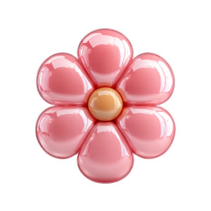 Pink Flower Balloon Vinyl Car Decal Sticker – Waterproof & UV-Resistant Pink Flower Balloon Vinyl Car Decal Sticker – Waterproof & UV-Resistant