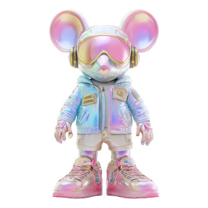 Cyberpunk Mouse Vinyl Car Decal Sticker – Waterproof & UV-Resistant Cyberpunk Mouse Vinyl Car Decal Sticker – Waterproof & UV-Resistant