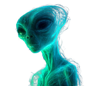 Luminous Alien V2 Vinyl Car Decal Sticker – Waterproof & UV-Resistant Luminous Alien V2 Vinyl Car Decal Sticker – Waterproof & UV-Resistant