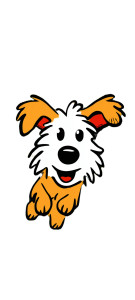 Cute Leaping Dog Vinyl Car Decal Sticker – Waterproof & UV-Resistant Cute Leaping Dog Vinyl Car Decal Sticker – Waterproof & UV-Resistant