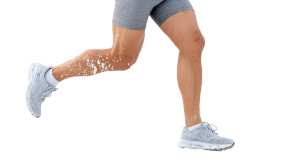 Runner'S Leg Vinyl Car Decal Sticker – Waterproof & UV-Resistant Runner'S Leg Vinyl Car Decal Sticker – Waterproof & UV-Resistant
