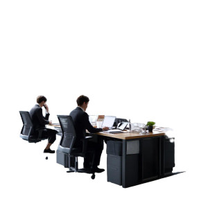 Modern Office Workers V2 Vinyl Car Decal Sticker – Waterproof & UV-Resistant Modern Office Workers V2 Vinyl Car Decal Sticker – Waterproof & UV-Resistant