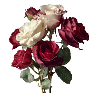 Bouquet Of Roses V3 Vinyl Car Decal Sticker – Waterproof & UV-Resistant Bouquet Of Roses V3 Vinyl Car Decal Sticker – Waterproof & UV-Resistant