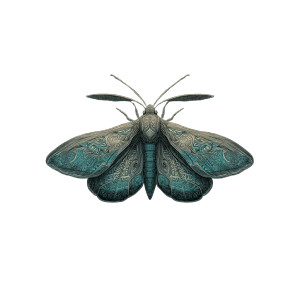 Pūriri Moth Vinyl Car Decal Sticker – Waterproof & UV-Resistant Pūriri Moth Vinyl Car Decal Sticker – Waterproof & UV-Resistant