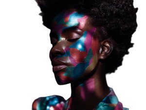 Colorful Geometric Portrait V2 Vinyl Car Decal Sticker – Waterproof & UV-Resistant 