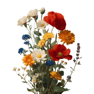 Wildflower Botanical Illustration Vinyl Car Decal Sticker – Waterproof & UV-Resistant  Wildflower Botanical Illustration Vinyl Car Decal Sticker – Waterproof & UV-Resistant