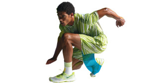 Dynamic Tennis Athlete V2 Vinyl Car Decal Sticker – Waterproof & UV-Resistant 