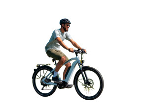 Smiling Cyclist V2 Vinyl Car Decal Sticker – Waterproof & UV-Resistant Smiling Cyclist V2 Vinyl Car Decal Sticker – Waterproof & UV-Resistant