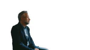 Man On Train Vinyl Car Decal Sticker – Waterproof & UV-Resistant 