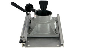 Universal Boat Seat Slider | 360° Rotate | Fits 2-7/8" Post | High Strength Aluminum