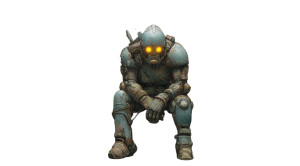 Cybernetic Elder Vinyl Car Decal Sticker – Waterproof & UV-Resistant 