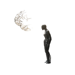 Mercury Humanoid Vinyl Car Decal Sticker – Waterproof & UV-Resistant 