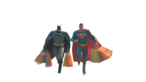 Superheroes Shopping Vinyl Car Decal Sticker – Waterproof & UV-Resistant 