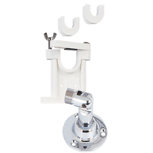 Shakespeare Boat Antenna Mount Kit | 81-S Chrome Swivel Mount & 408R Plastic Stand Off Bracket Shakespeare Boat Antenna Mount Kit | 81-S Chrome Swivel Mount & 408R Plastic Stand Off Bracket