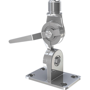 Secure Your Boat Antenna with Shakespeare Ratchet Mount | Stainless Steel Handle Secure Your Boat Antenna with Shakespeare Ratchet Mount | Stainless Steel Handle