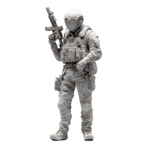 Mercenary Soldier Model Vinyl Car Decal Sticker – Waterproof & UV-Resistant 