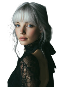Elegant Blonde Portrait V13 Vinyl Car Decal Sticker – Waterproof & UV-Resistant Elegant Blonde Portrait V13 Vinyl Car Decal Sticker – Waterproof & UV-Resistant