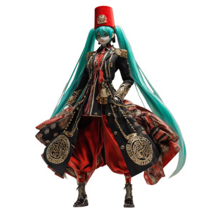 Hatsune Miku Styled Vinyl Car Decal Sticker – Waterproof & UV-Resistant Hatsune Miku Styled Vinyl Car Decal Sticker – Waterproof & UV-Resistant