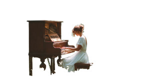 Pianist In Spring Vinyl Car Decal Sticker – Waterproof & UV-Resistant Pianist In Spring Vinyl Car Decal Sticker – Waterproof & UV-Resistant