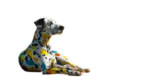 Spot The Dog Vinyl Car Decal Sticker – Waterproof & UV-Resistant 