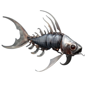 Blade Fish Vinyl Car Decal Sticker – Waterproof & UV-Resistant 
