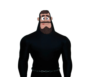 Muscular Cartoon Man V7 Vinyl Car Decal Sticker – Waterproof & UV-Resistant Muscular Cartoon Man V7 Vinyl Car Decal Sticker – Waterproof & UV-Resistant