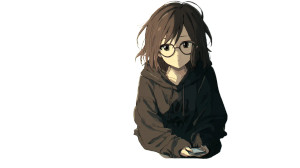 Anime Girl Relaxing V5 Vinyl Car Decal Sticker – Waterproof & UV-Resistant 