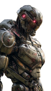 Battle Robot V9 Vinyl Car Decal Sticker – Waterproof & UV-Resistant 