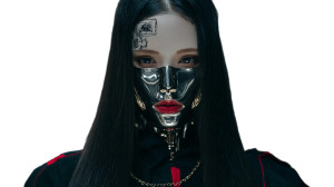 Metahuman Girl Face Vinyl Car Decal Sticker – Waterproof & UV-Resistant 