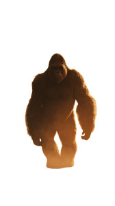 Gorilla At Sunset Vinyl Car Decal Sticker – Waterproof & UV-Resistant 