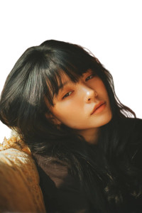 Serene Woman Portrait V4 Vinyl Car Decal Sticker – Waterproof & UV-Resistant 