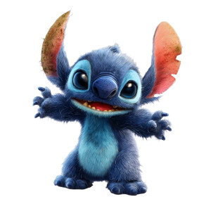 Stitch Cartoon Vinyl Car Decal Sticker – Waterproof & UV-Resistant 