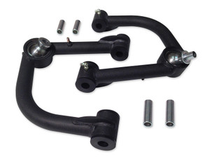 Tuff Country Control Arm 50935 Tubular; Non Adjustable; Black; Steel; With Standard Ball Joints; Set of 2