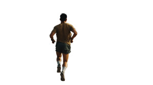 Desert Runner Backview Vinyl Car Decal Sticker – Waterproof & UV-Resistant 